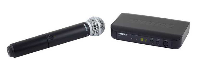 میکروفون بی سیم شور Shure BLX24/SM58 Handheld Wireless System