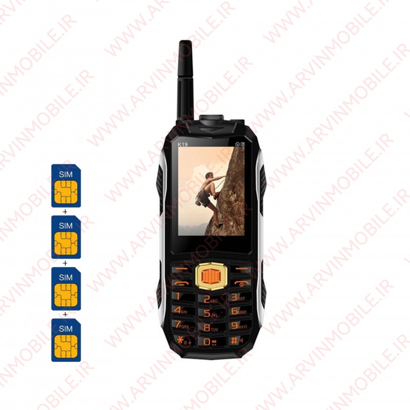 هوپ K19 چهار سیم کارت  (4SIM) HOPE K19