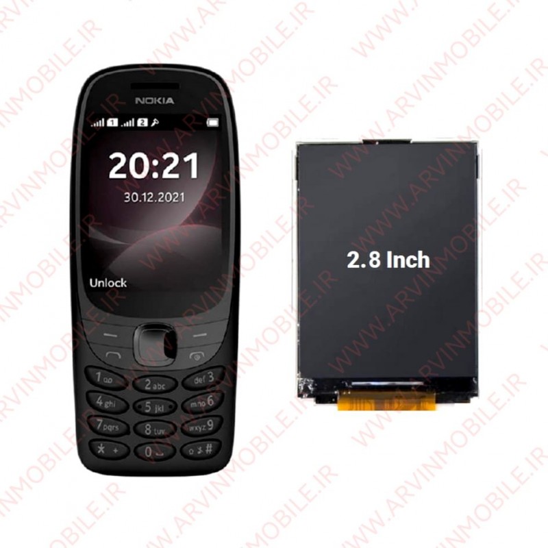 ال سی دی لحیمی گوشی نوکیا LCD Nokia 6310 (2021)