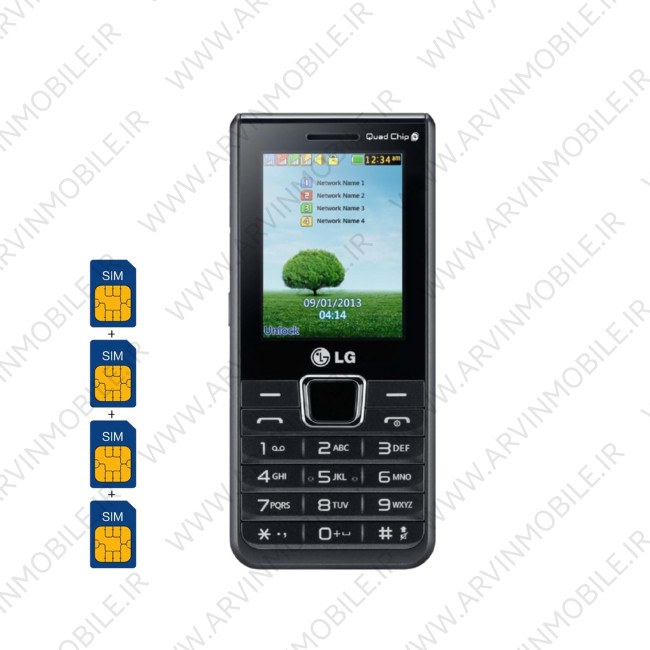 ال جی مدل  LG A395 4SIM