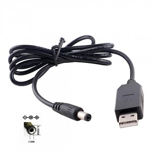 کابل تبدیل USB به DC مدل 12V طول 1 متر