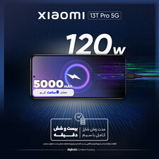 گوشی موبایل شیائومی مدل 13T Pro 5G دو سیم کارت ظرفیت 512 گیگابایت و رم 12 گیگابایت