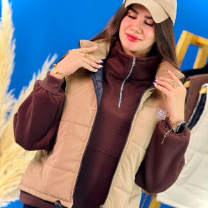 پافر کوتاه سیلیکونی زنانه
