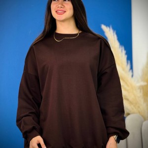 سویشرت - دورس پنبه تو کرک زنانه