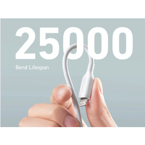 کابل آیفونی 90 سانتی‌متری انکر Anker Powerline III Lightning Cable-A8812H11