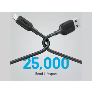 کابل شارژ لایتنینگ اپل 90 سانتی‌متری انکر Anker Powerline III Lightning Cable-A8812H11