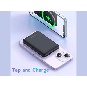پاور بانک اپل وایرلس مگنتی 15 وات 5000 مک دودو Mcdodo MC-395 Mini Magnetic 15W Fast Charge Power Bank 5000mAh
