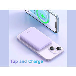 پاور بانک وایرلس مگنتی 15 وات 5000 مک دودو Mcdodo MC-395 Mini Magnetic 15W Fast Charge Power Bank 5000mAh