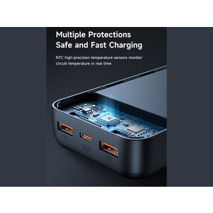 پاور بانک تایپ سی و یو اس بی 22.5 وات 20000 مک دودو مدل Mcdodo MC-389 Power Bank Digital Display