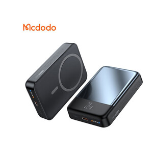 خرید پاوربانک مگنتی 10000 مگ سیف مک دودو  Mcdodo MC-426 15W Magnetic Wireless Power Bank 10000mAh