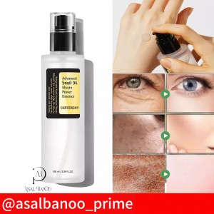 کوزارکس سرم اسنس حلزون ادونس اسنیل 96 موکین پاور – Cosrx Advanced Snail 96 Mucin Power Essence