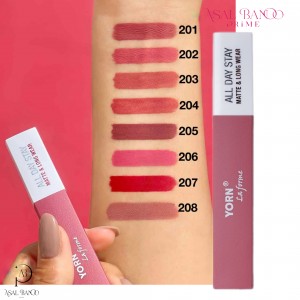 یورن رژ لب مایع مات و با دوام - Yorn Lip Stick Matte &amp; Long Wear