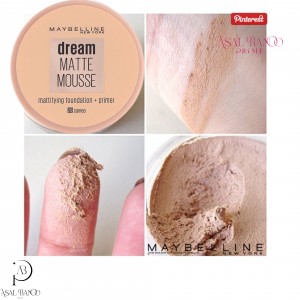 میبلین موس دریم مات 20 کامئو - Maybelline Dream Matte Mousse 20 Cameo