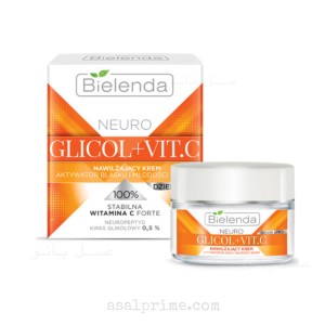 بی یلندا کرم ویتامین سی و گلیکول – Bielenda Neuro Glycol + Vit.C Cream Night