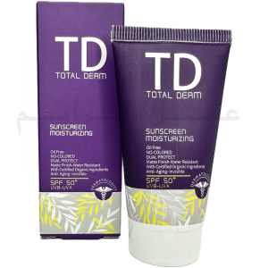 توتال درم ضدآفتاب بیرنگ پوست چرب – Total Derm Sunscreen Moisturizing