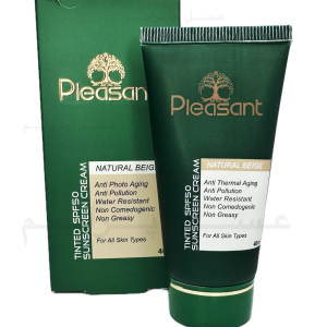 پلزنت ضدآفتاب رنگی نچرال بژ – Pleasant Tinted Sunscreen Cream