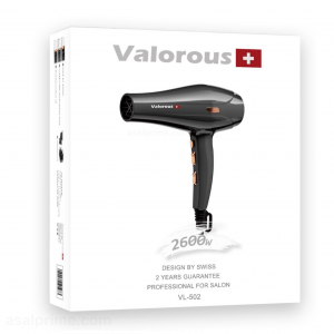 والوروس سوئیس سشوار حرفه ای – Valorous Swiss Hair Dryer VL-502