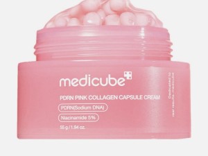 کرم کپسول صورتی کلاژن PDRN مدی‌کیوب