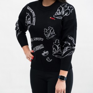 ژاکت یقه گرد پیک FWM241008