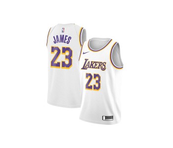 لباس بسکتبال تیم لس آنجلس لیکرز (سفید)