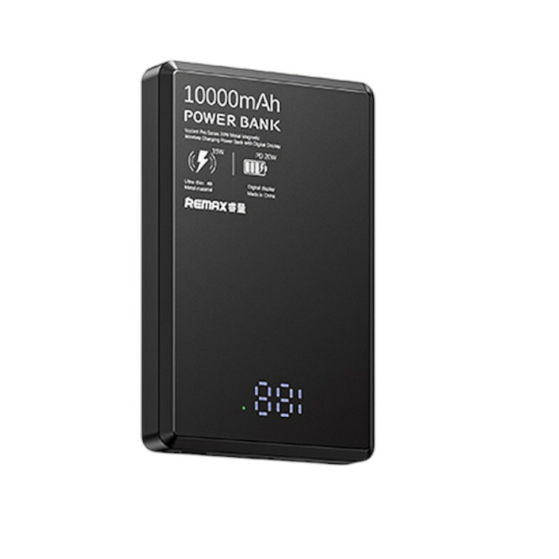 پاوربانک وایرلس Remax RPP-109 10000Mah  20W فست  مشکی
