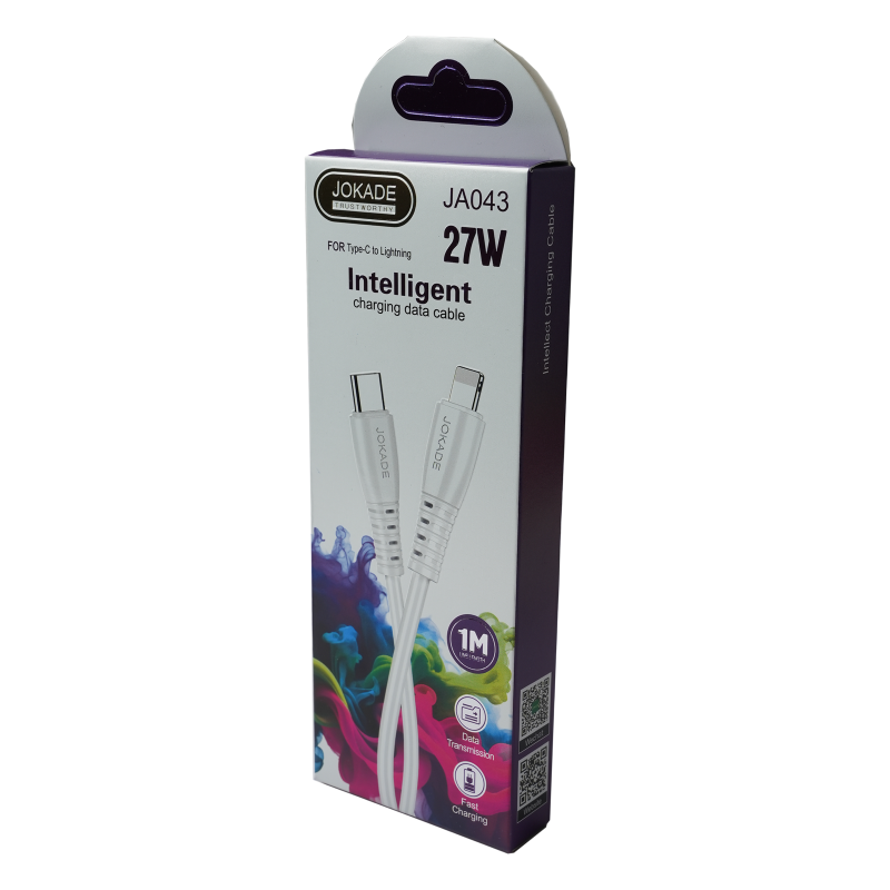 کابل  تایپ سی به لایتنینگ  Jokade  Ja043  27W