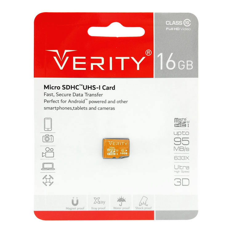 مموری میکرو Verity 16G   95m