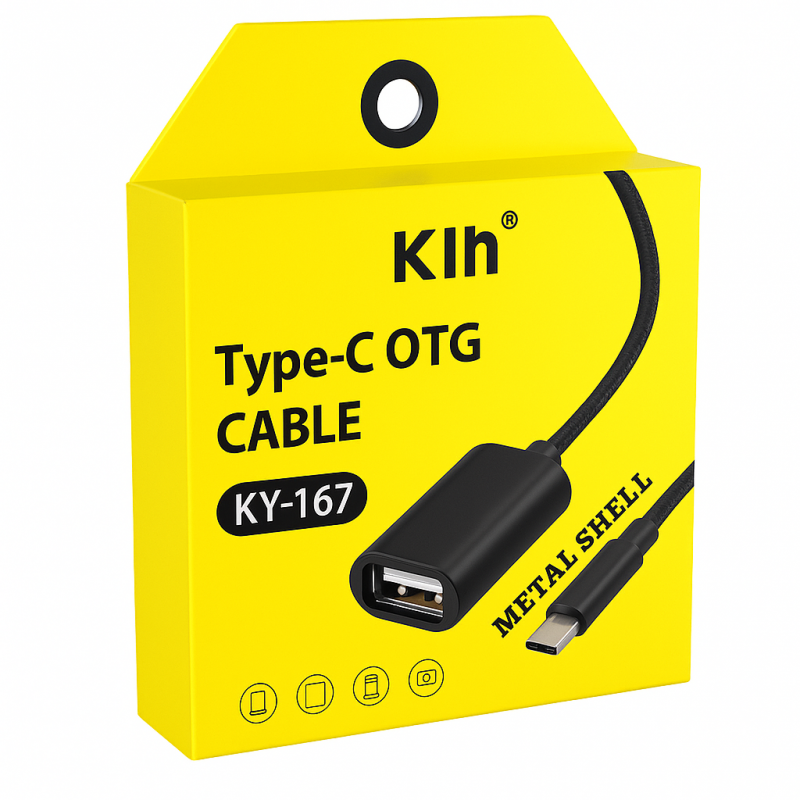 تبدیل کنفی Otg  Type c Kin  KY-167