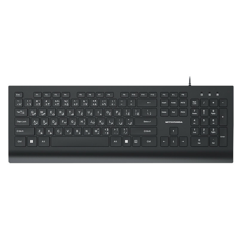 کیبورد سیمی میتسوشیدا مدل KC-AN730