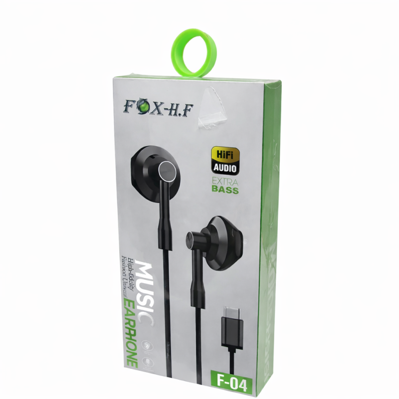 هندزفری  تایپ سی FOX-HF مدل F-04