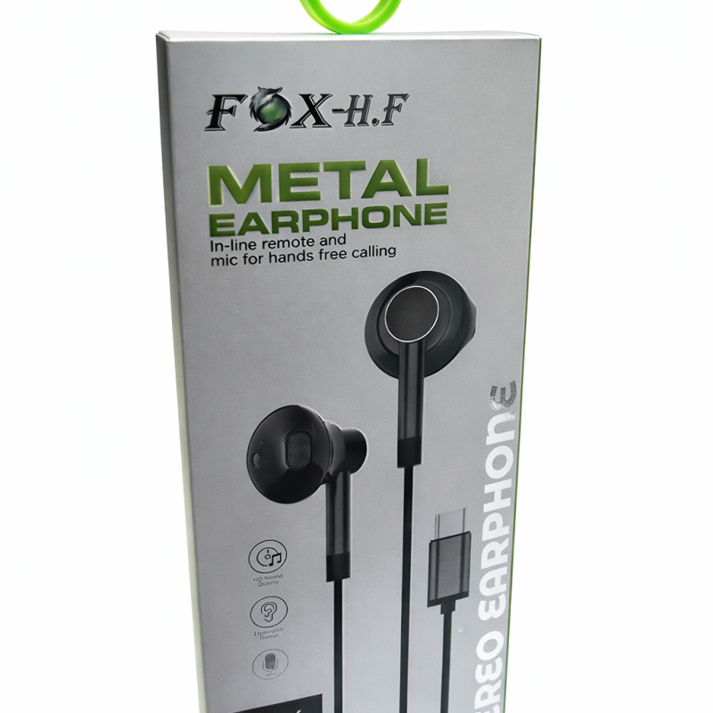 هندزفری  تایپ سی FOX-HF مدل F-06