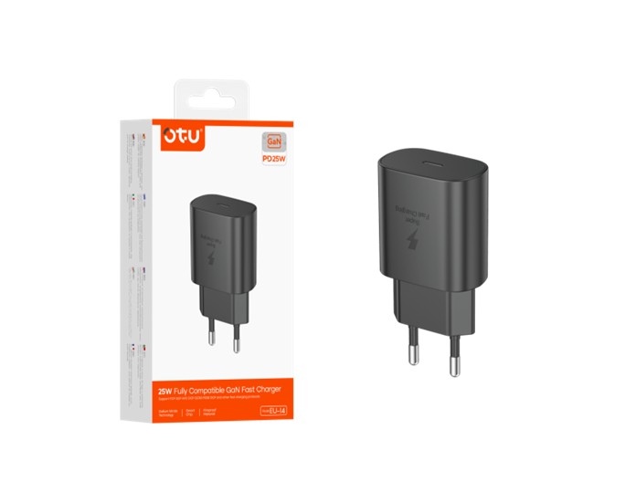 شارژر  دیواری  سوپر  فست  OTU   25w  Eu-14