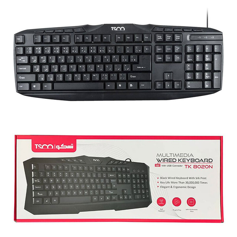 کیبورد Tsco 8020