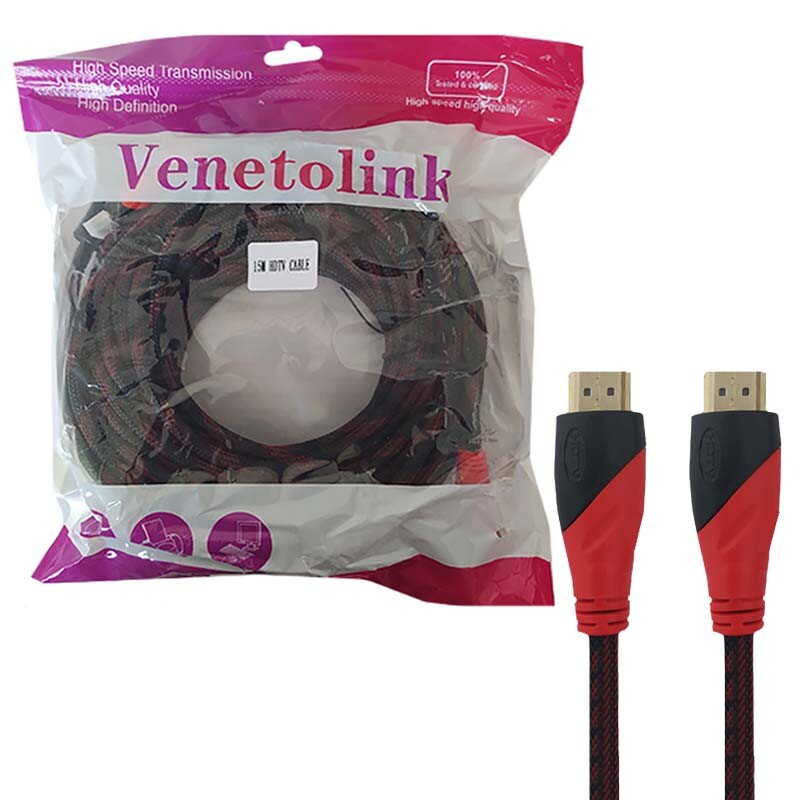 کابل HDMI  VENTOLINK  10M کنفی پک معمولی