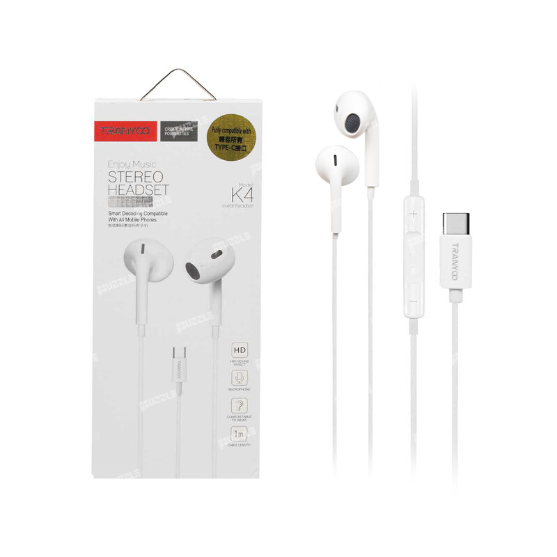 هندزفری سیمی TRANYOO K4