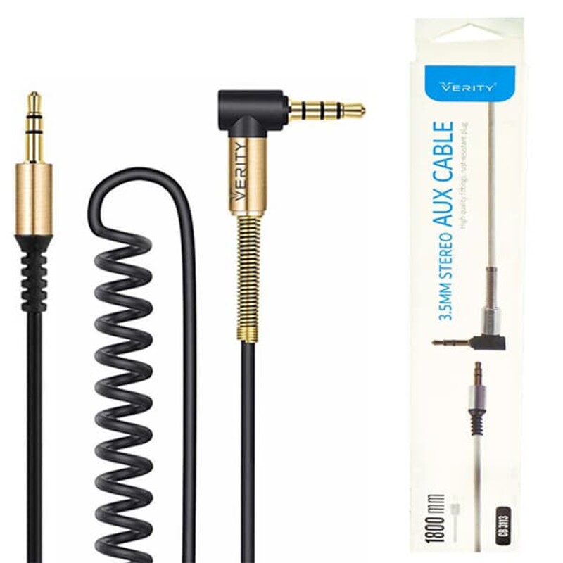 کابل Aux فنری VERITY CB-3113