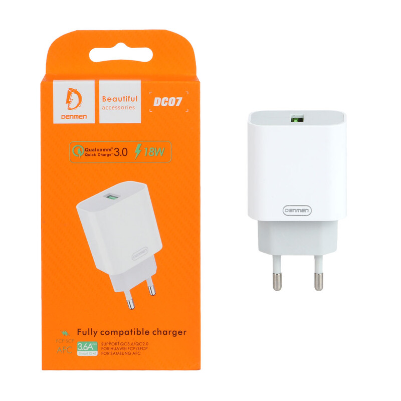 شارژر فست Denmen DC07