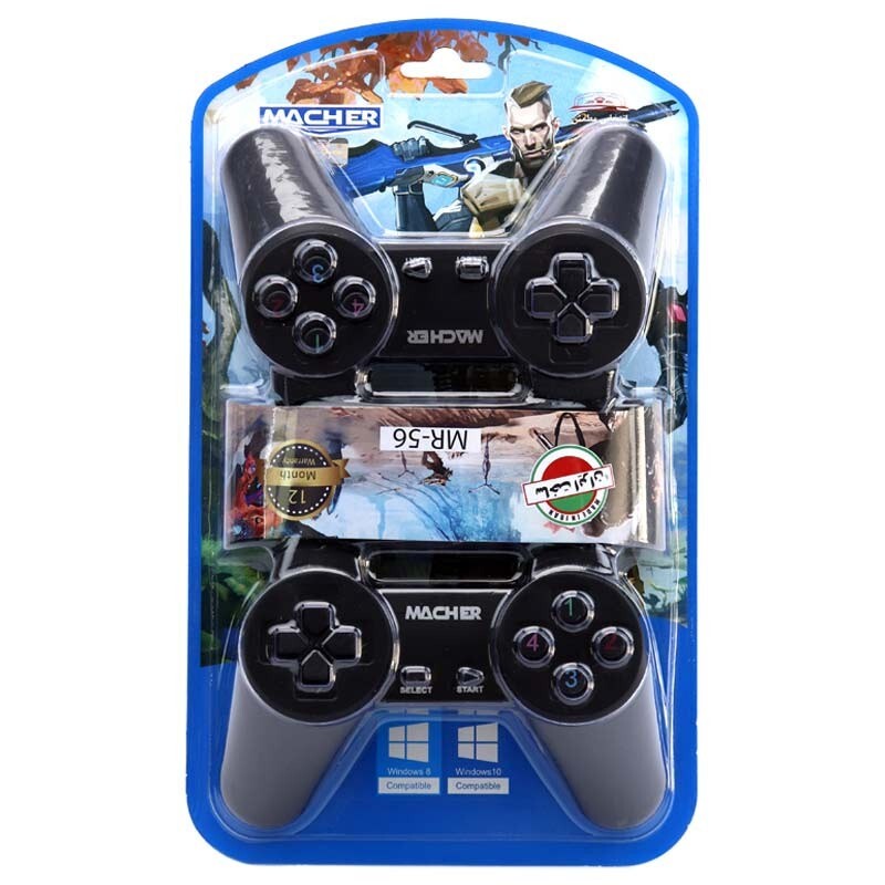 گیم پد  دوبل ساده MACHER MR-56