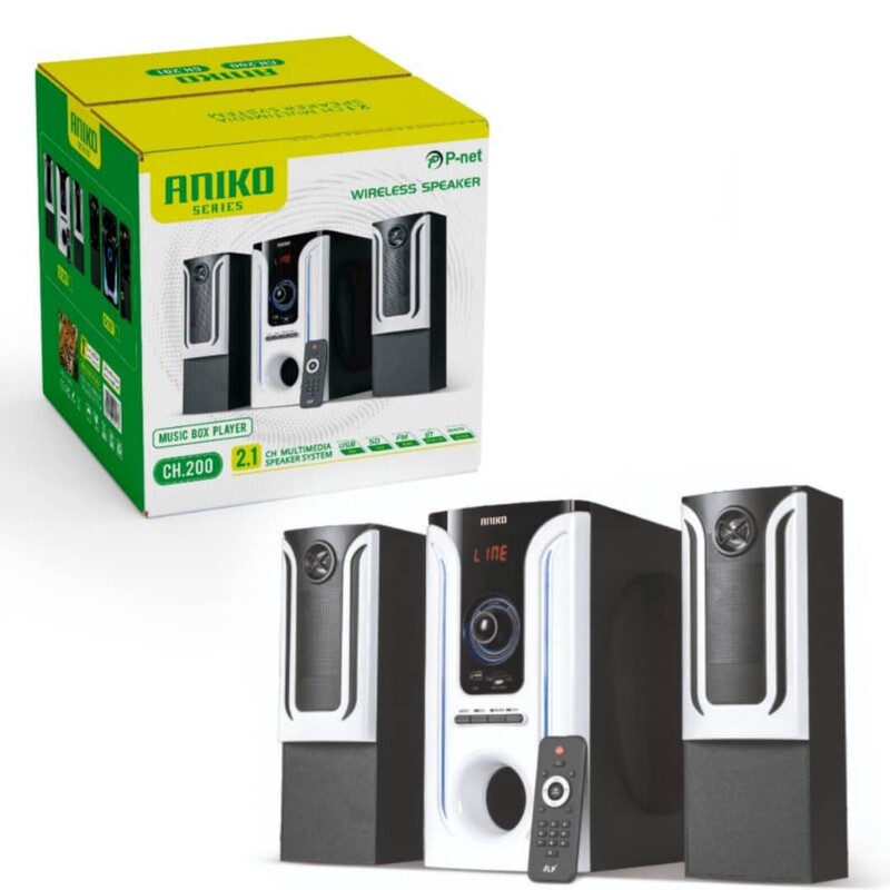 اسپیکر بلوتوث 3 تکه Aniko pnet 200