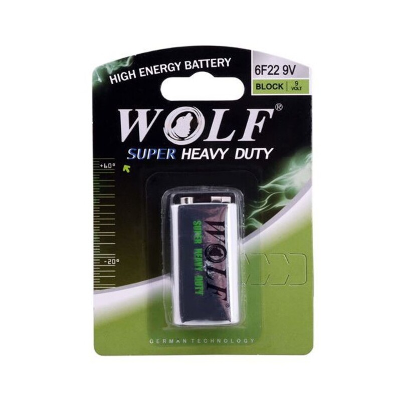 باتری  کارتی کتابی WOLF