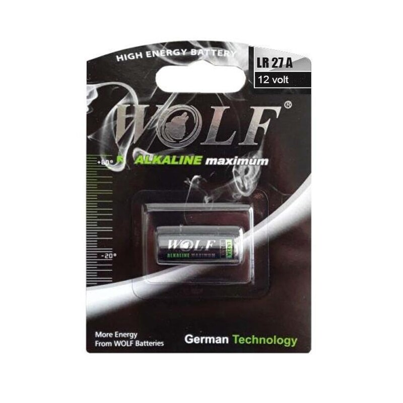 باتری ریموت WOLF A27