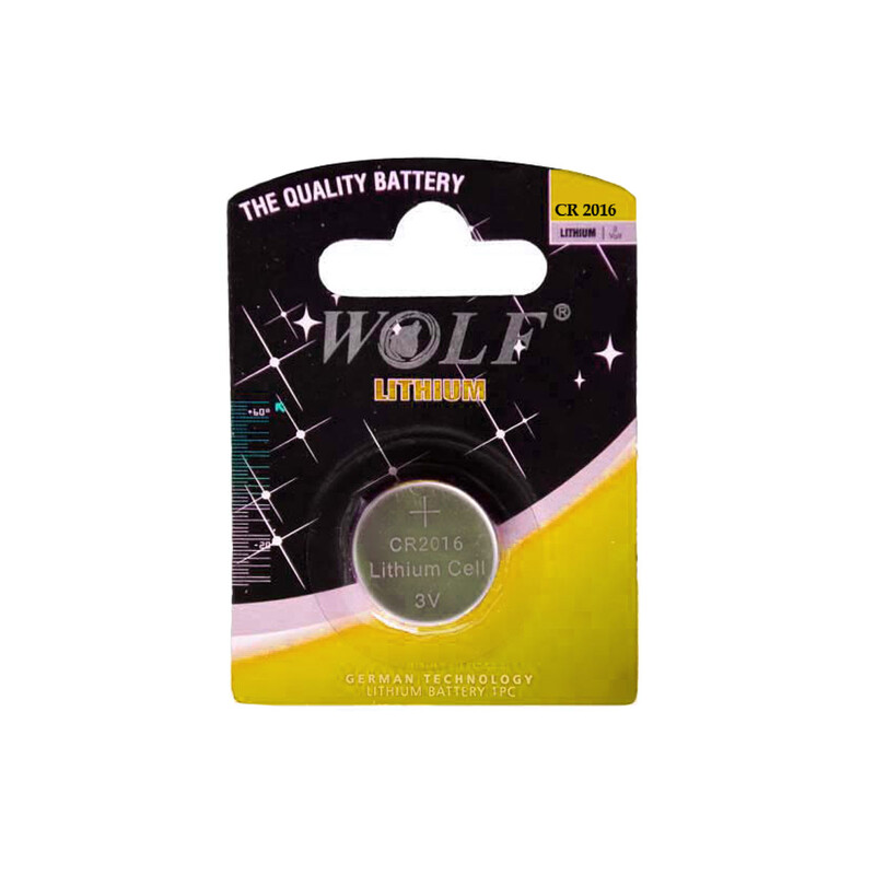 باتری سکه ای WOLF 2016