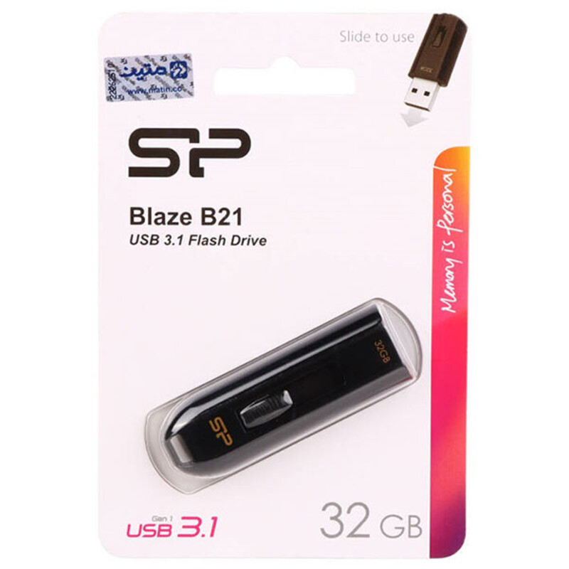 فلش SP  B21  USB3 32G