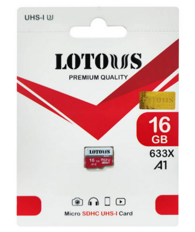 مموری میکرو  Lotous  16G  633X  U3