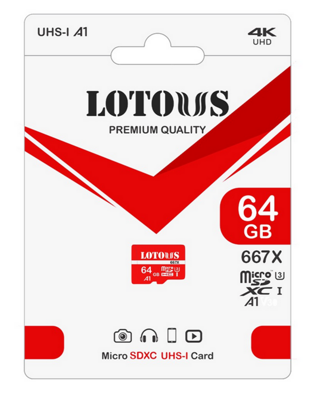 مموری میکرو  Lotous  64G  667X U3
