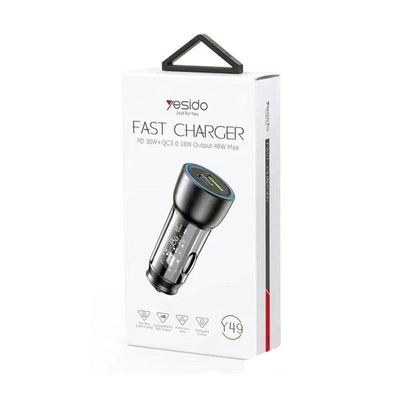 شارژر فندکی سوپر فست  Yesido  49