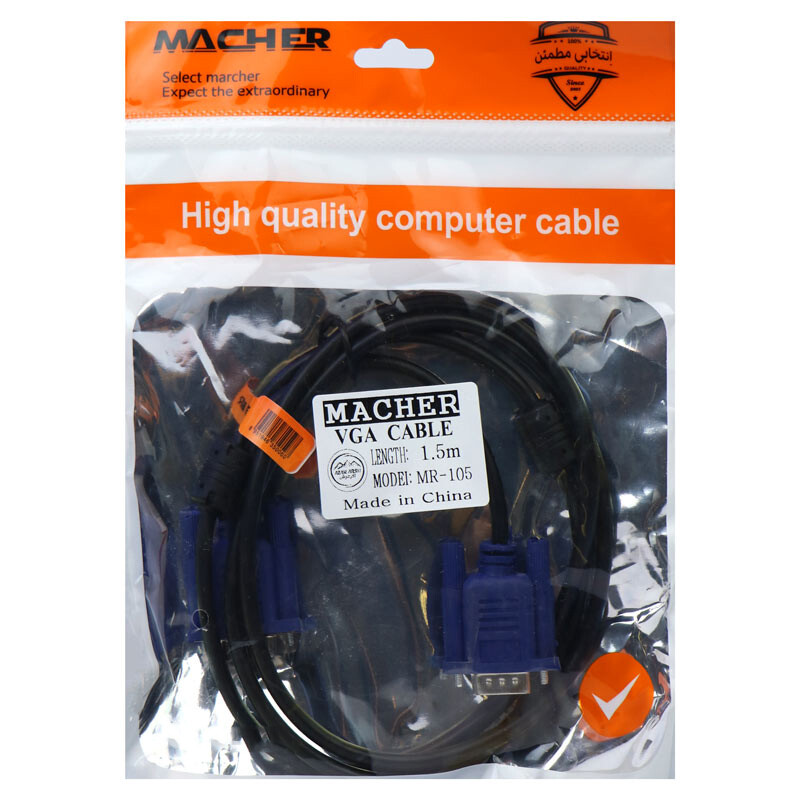 کابل VGA  Macher 1.5m