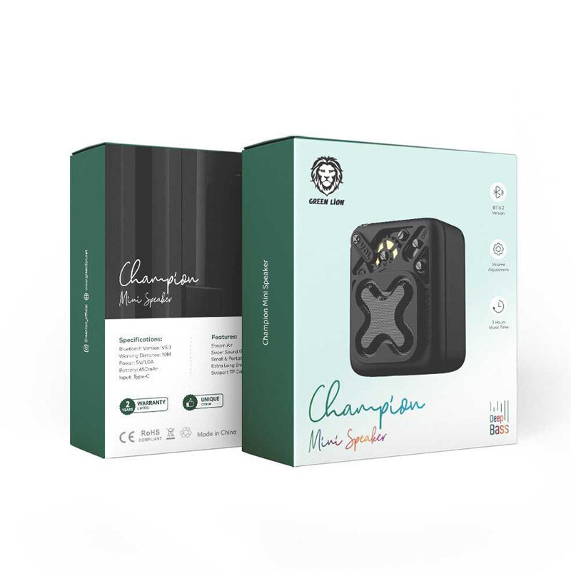 اسپیکر گرین لاین مشکی  مدل Champion Mini ا  Green Lion