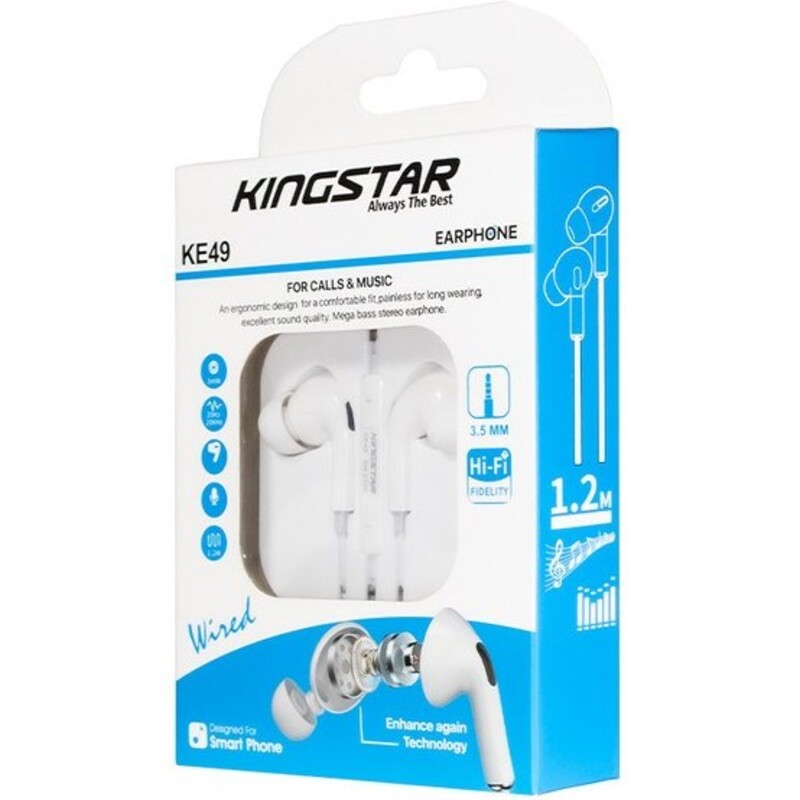 هندزفری کینگ استار مدل KE49 ا Kingstar Wired Earphone