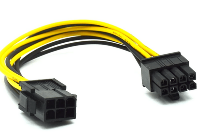 تبدیل 6 پین به 8 پین ماینری (گرافیک)